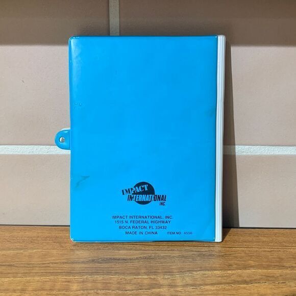 Vintage‎ Disney Little Mermaid Diary Journal 90s Blue Pink Retro Y2K Notebook - Picture 4 of 4